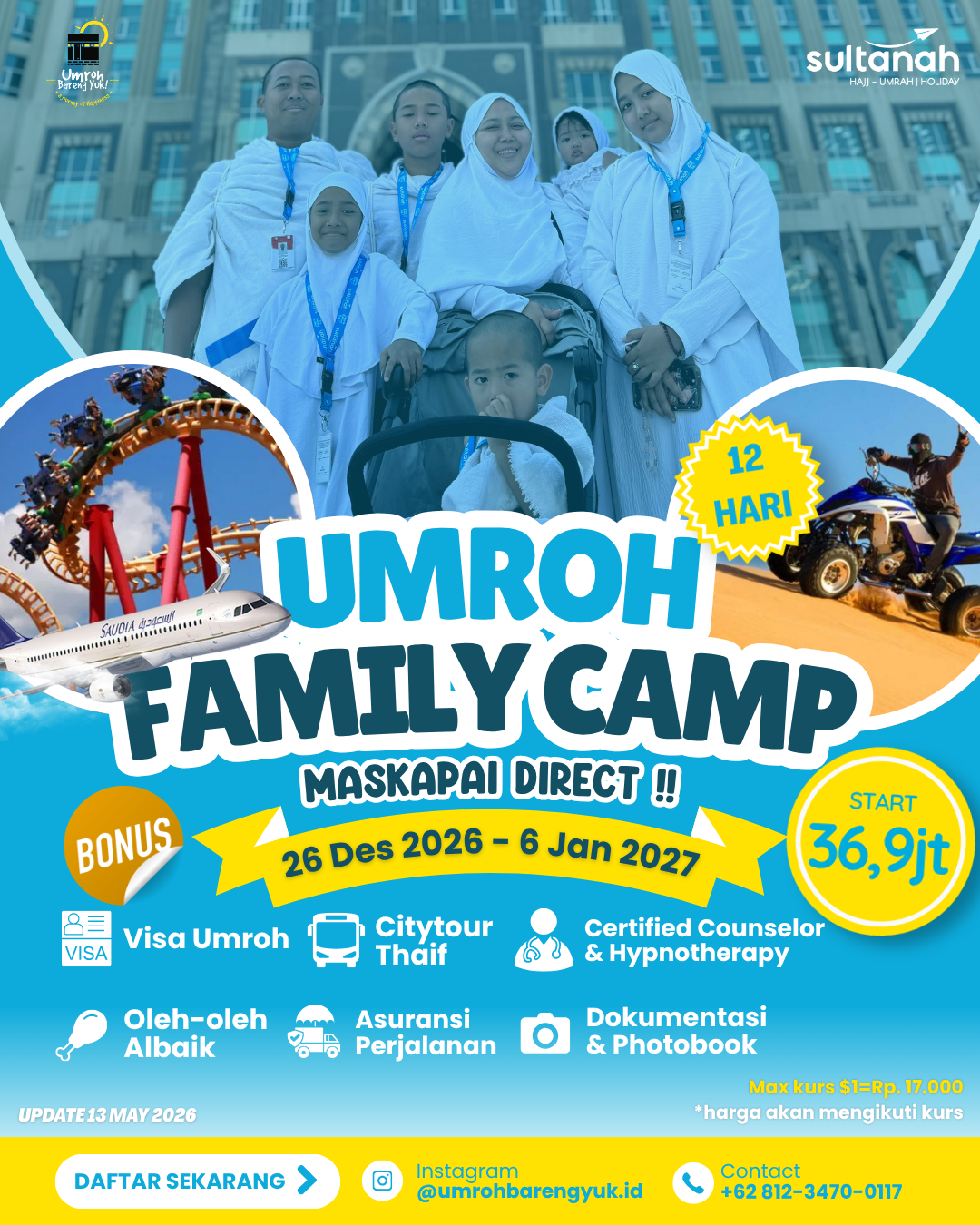 Promo Umroh Family Camp · Sultanah