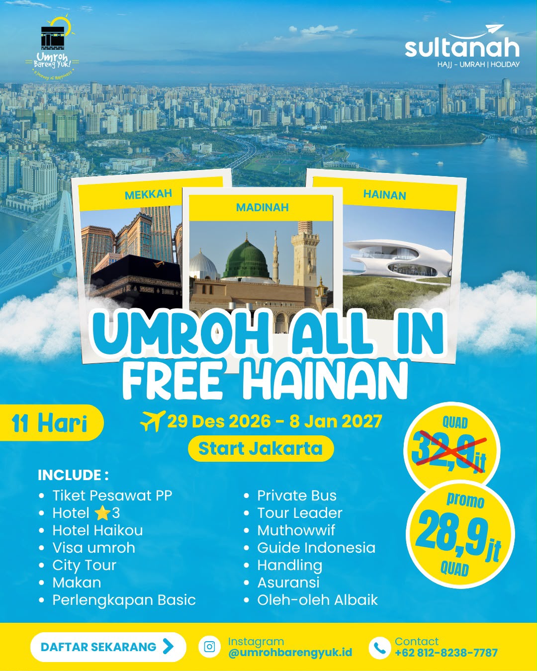 Brosur Umroh All In — Free Hainan