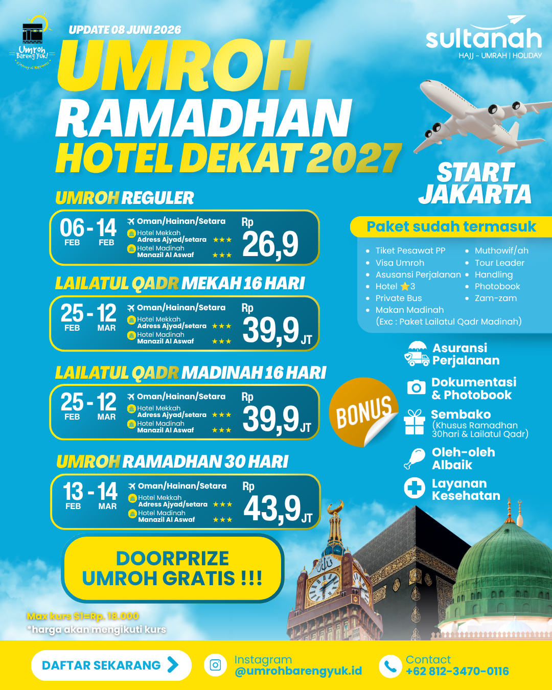 Brosur Umroh Ramadhan Reguler